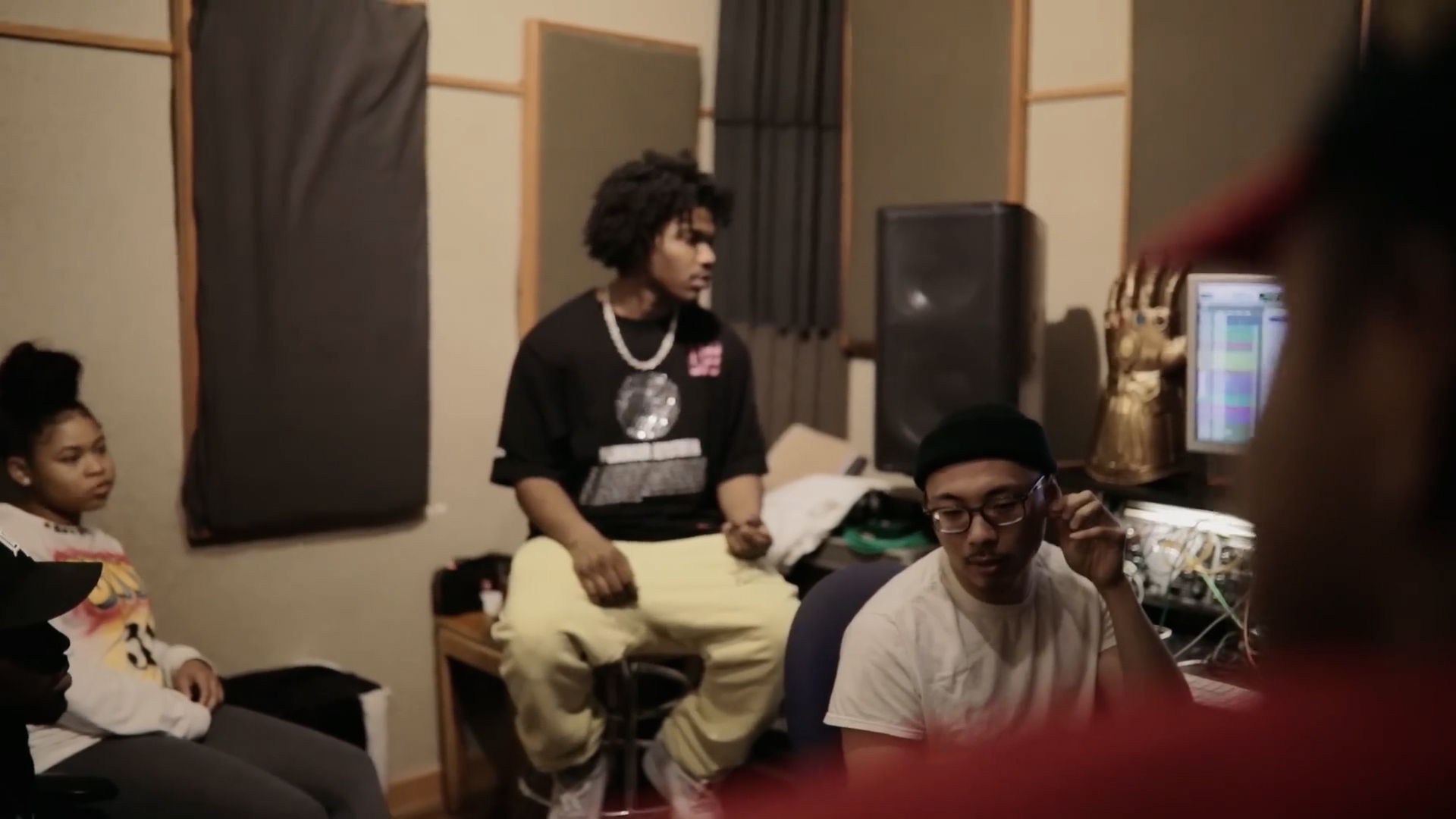 Studio session, Revenge documentary
