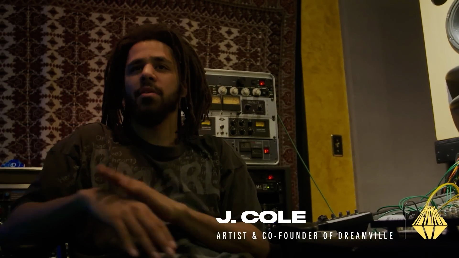 J. Cole interview frame, Revenge documentary
